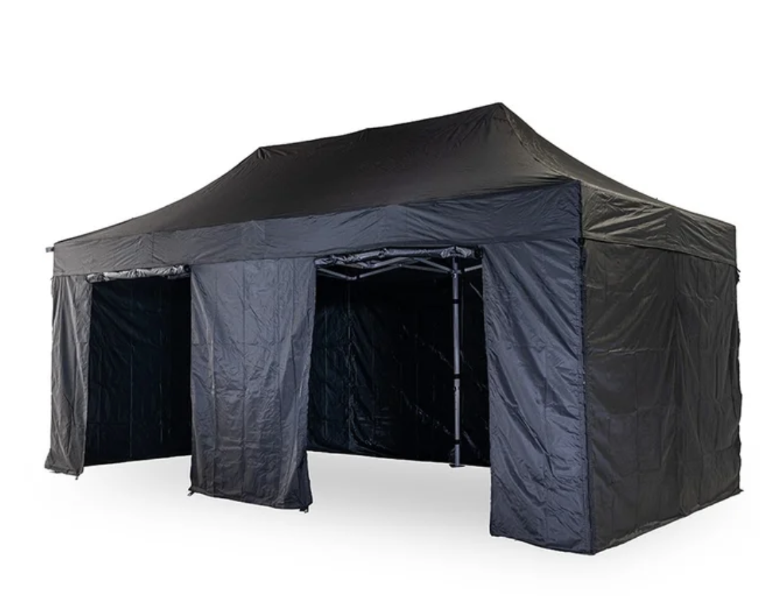 Nůžkový stan 8x4m